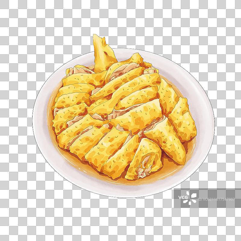 白切鸡海南美食元素图片素材