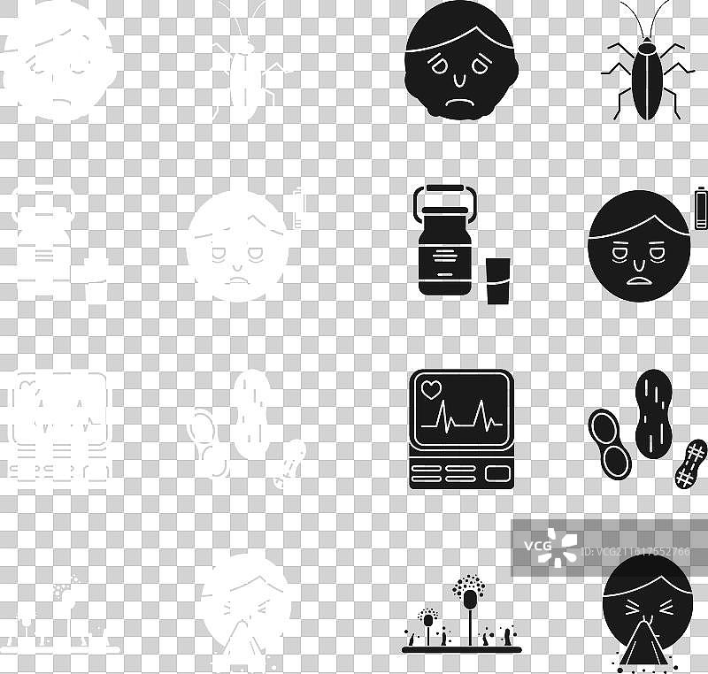 疲劳的奶粉罐导致炎症图片素材