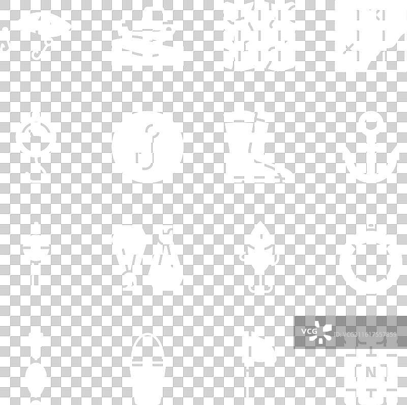 炸药定时器，救生圈，锚图片素材