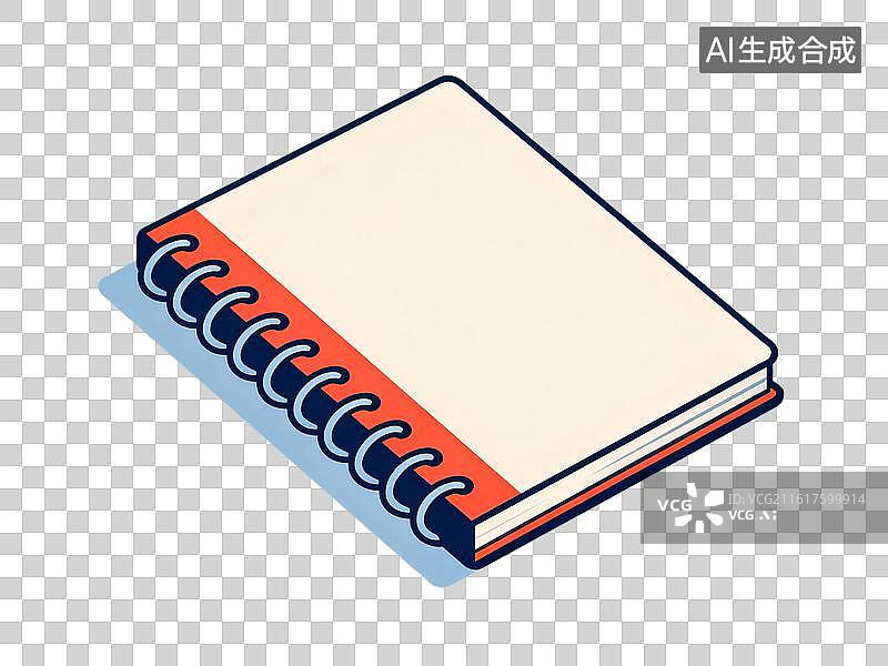 【AI数字艺术】螺旋装订笔记本图片素材