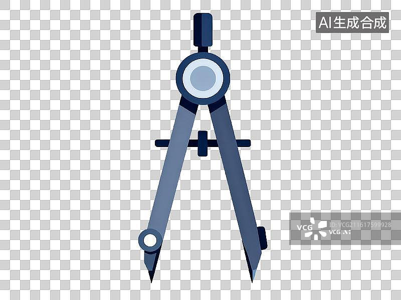 【AI数字艺术】绘图圆规工具图片素材