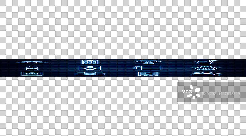 电影或摄像机的购物篮线条图图片素材