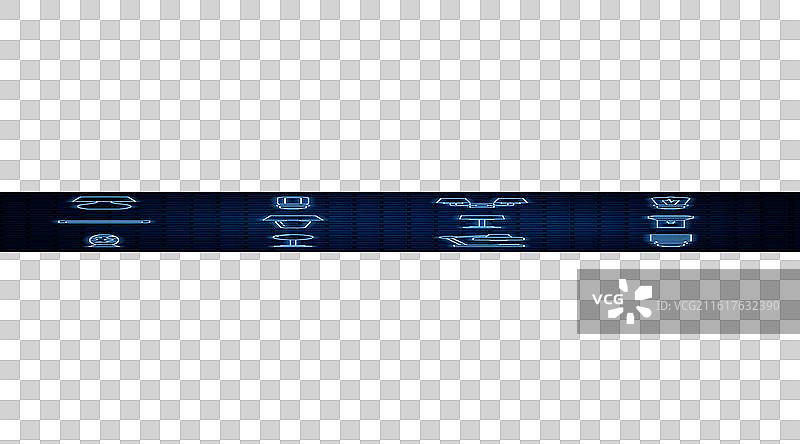 LED灯泡、手电筒、壁灯或线条灯套装图片素材