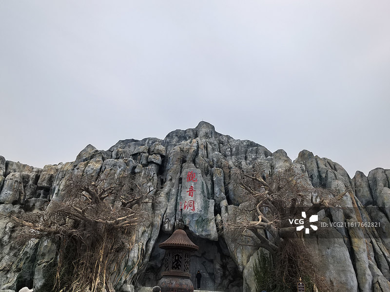 南京东庐山观音寺旅游景区4A级旅游景区佛教图片素材