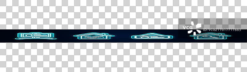 一套用于出租房屋的挂牌检查标志图片素材