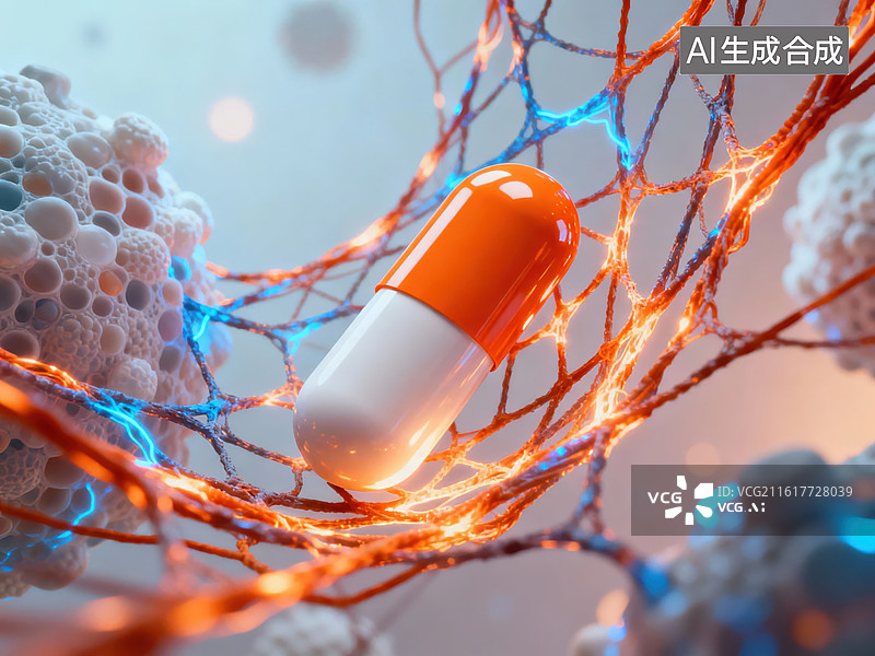 【AI数字艺术】胶囊在神经网络中的可视化图片素材