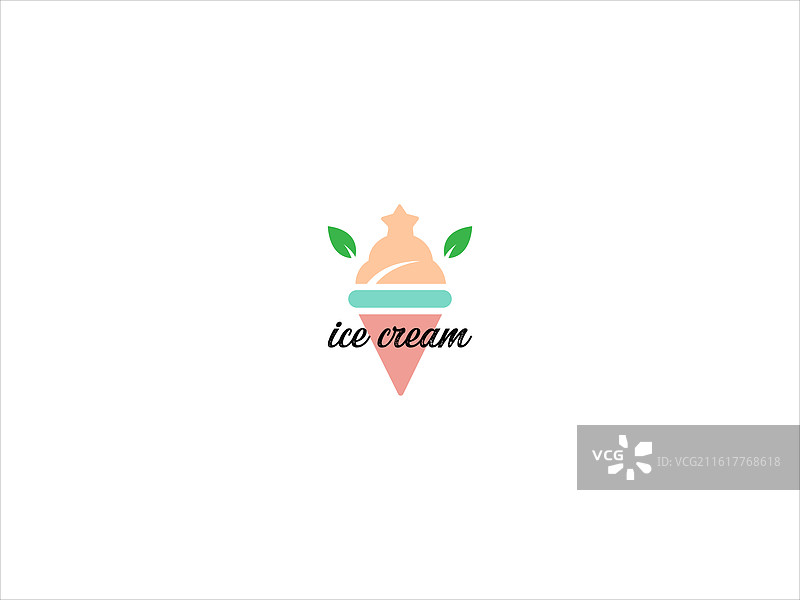 冰淇淋标志图片素材