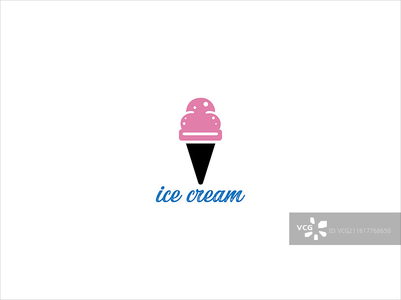 冰淇淋标志图片素材