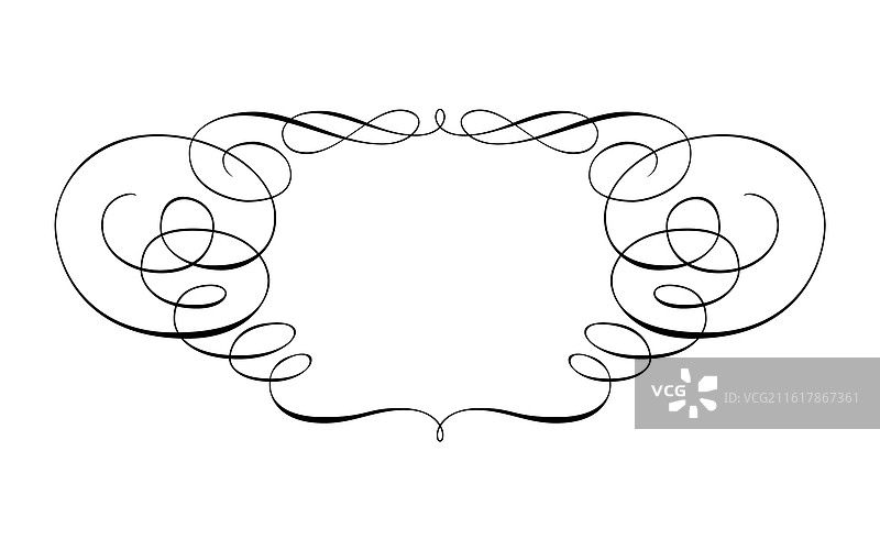 抽象的阿拉伯复古装饰书法图片素材