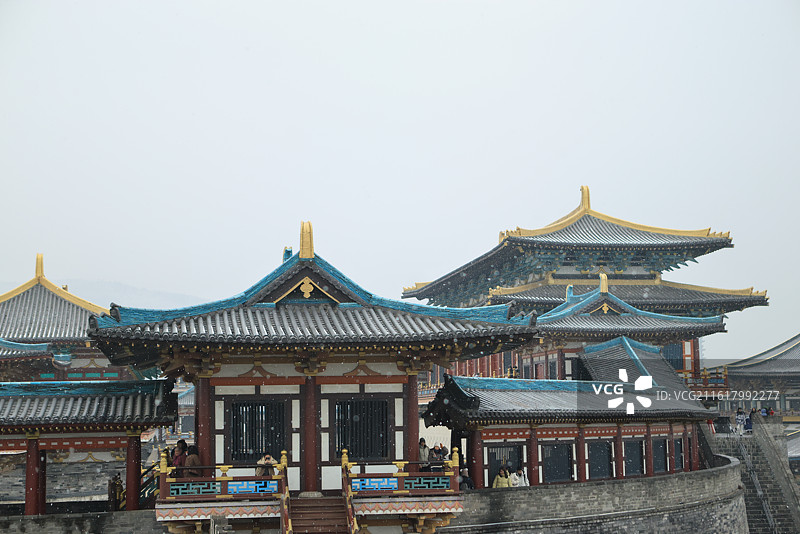 襄阳唐城 襄阳唐城影视基地 襄阳影视城图片素材