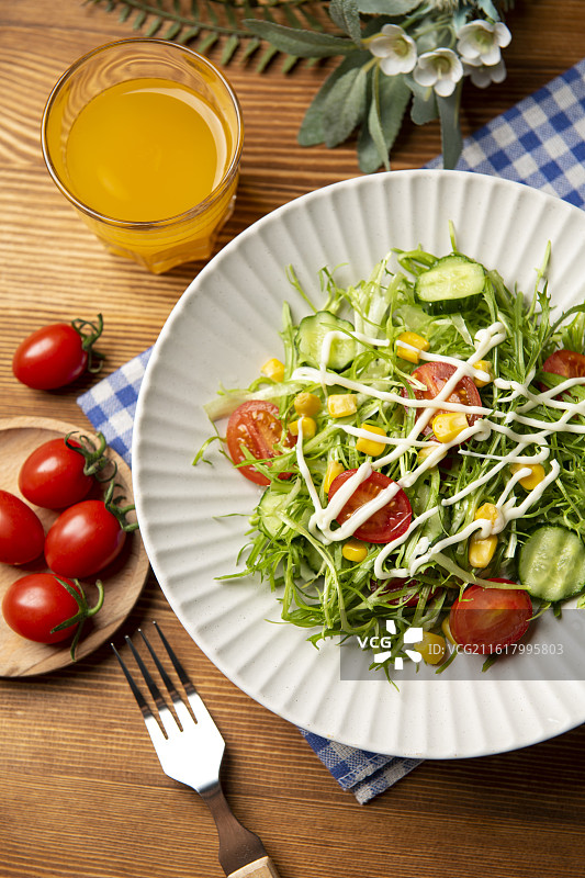 蔬菜沙拉图片素材