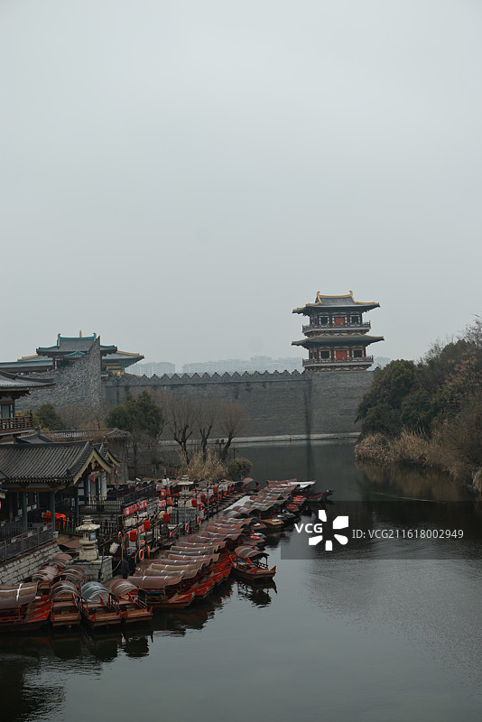襄阳唐城 襄阳唐城影视基地 襄阳影视城图片素材