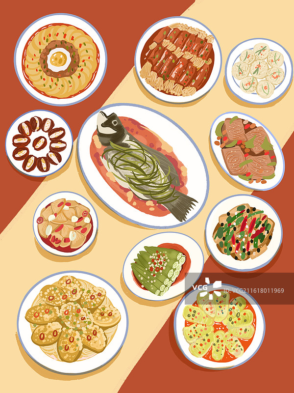 年夜饭图片素材