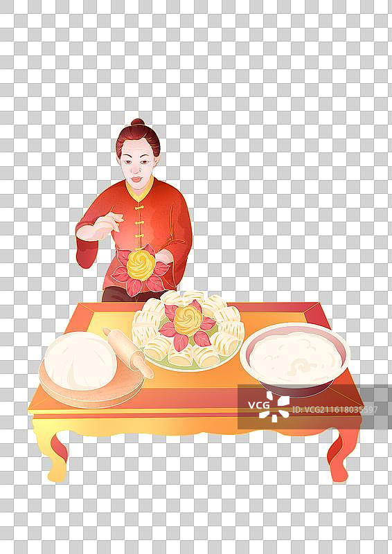 做花馍图片素材