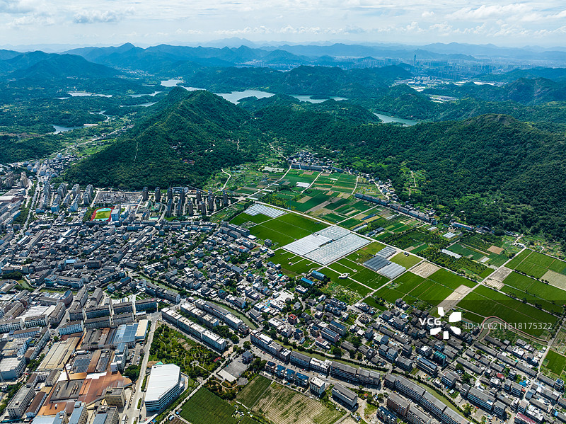 温岭市石桥头镇田园风光图片素材
