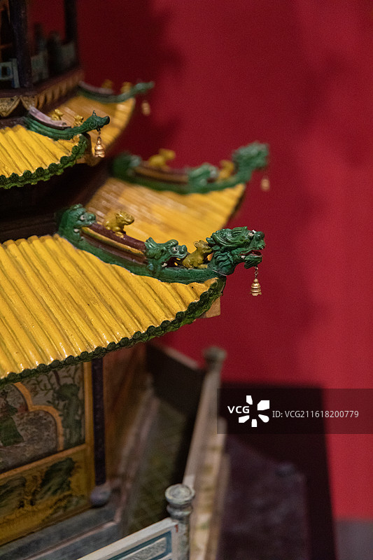 大报恩寺琉璃塔模型图片素材