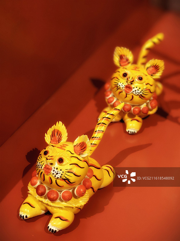 面粉塑胖虎·中国工艺美术馆春节特展图片素材