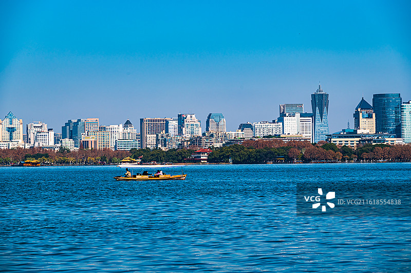 杭州西湖风景图片素材