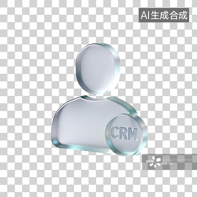 【AI数字艺术】[免抠PNG素材]CRM客户关系管理图标图片素材