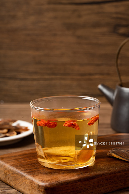 枸杞红参茶图片素材