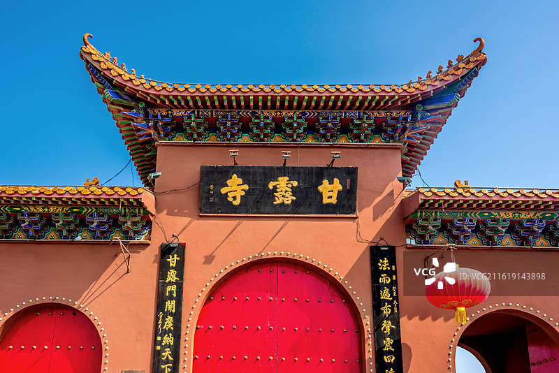 中国河北邯郸永年区广府古城甘露寺风光图片素材