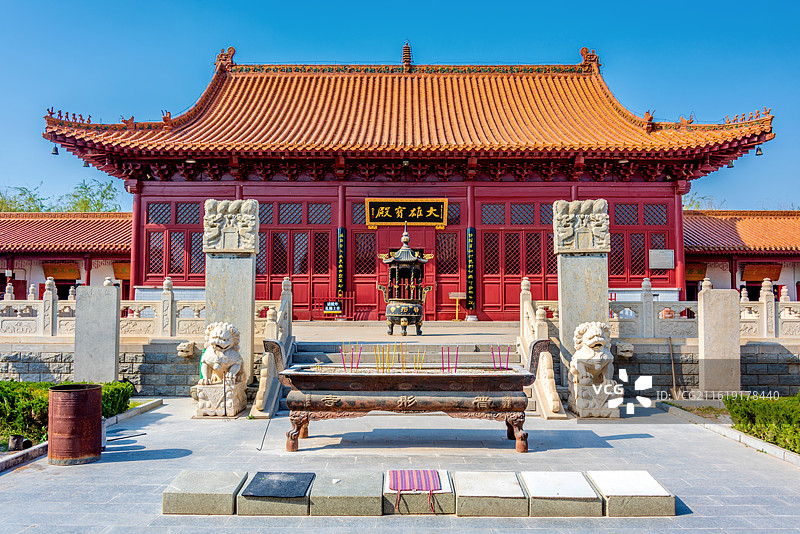 中国河北邢台南宫市普彤寺风光图片素材