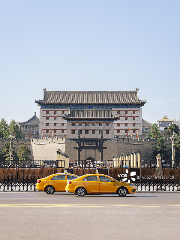 西安城墙南门永宁门图片素材