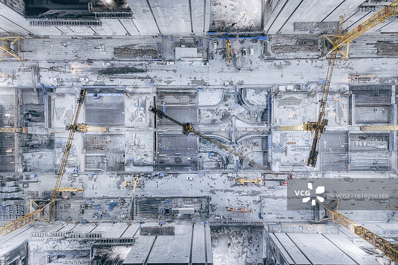 广西平陆运河工程马道枢纽建设夜景图片素材