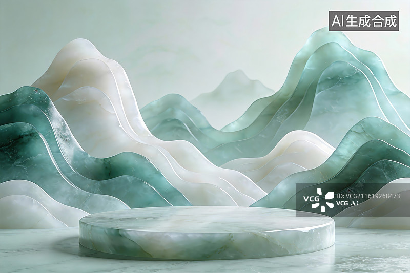 【AI数字艺术】中国风，国潮背景，产品展台，新年题材，红色背景，红色电商背景，国潮背景，国风背景，中国风背景图片素材