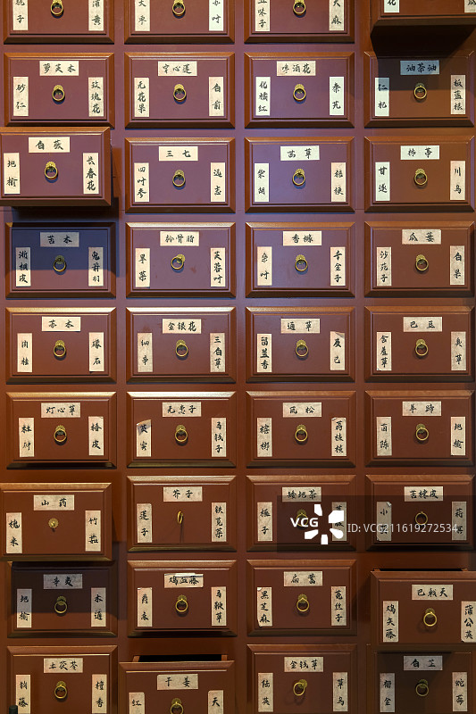 中药柜抽屉图片素材