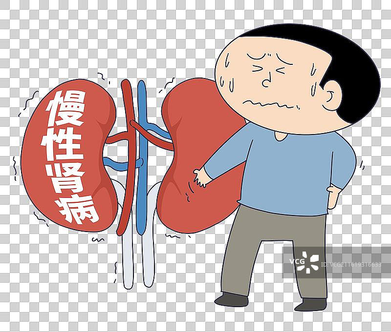 慢性肾病患者图片素材