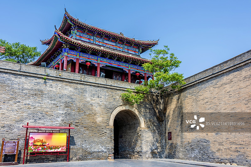 中国河北邯郸永年区广府古城风光图片素材