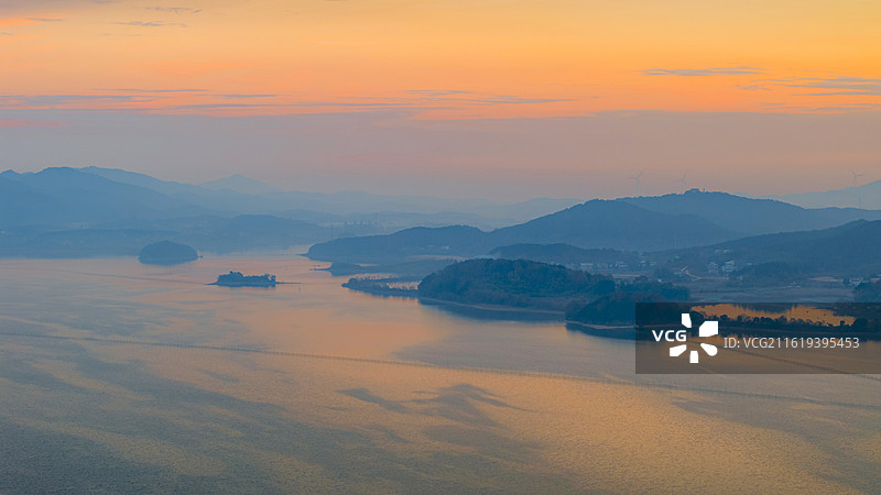 湖光山色图片素材