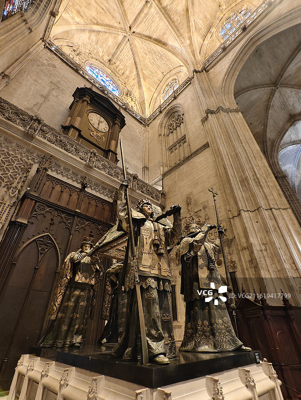 塞维利亚主座教堂图片素材