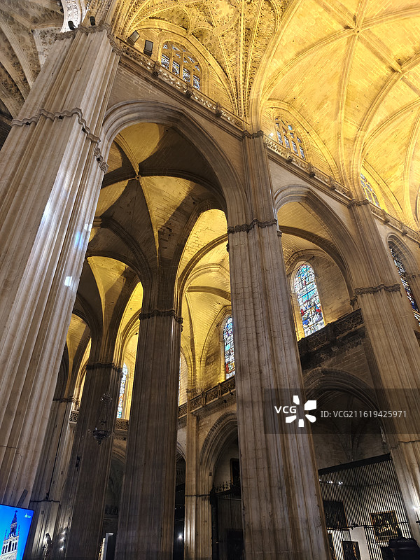 塞维利亚主座教堂图片素材