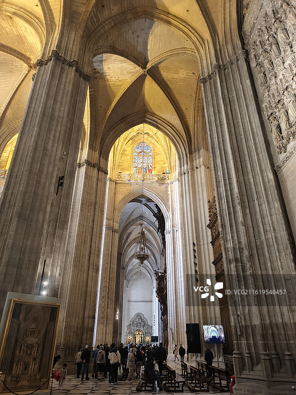 塞维利亚主座教堂图片素材