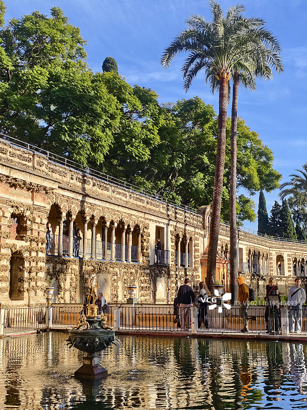 塞维利亚王宫图片素材