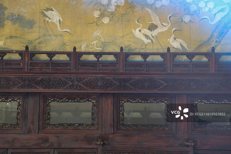 2025年重新开放的北京故宫养心殿东暖阁垂帘听政场景陈列组图图片素材