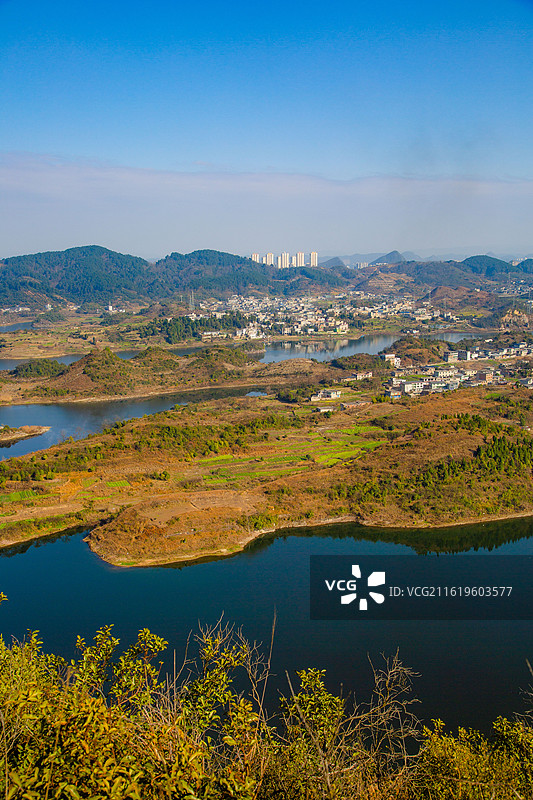 贵阳阿哈湖千岛湖图片素材