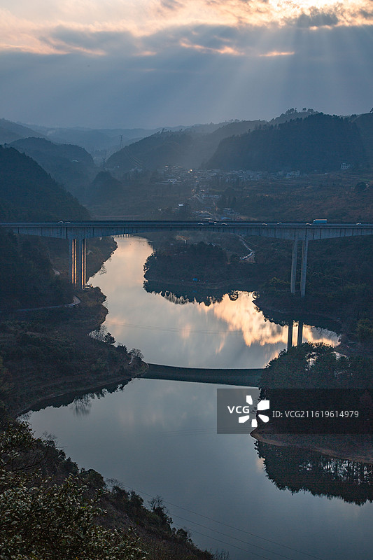 贵阳阿哈湖千岛湖图片素材