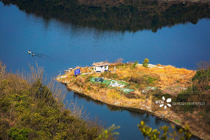 贵阳阿哈湖千岛湖图片素材