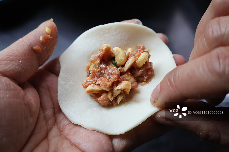 包饺子图片素材