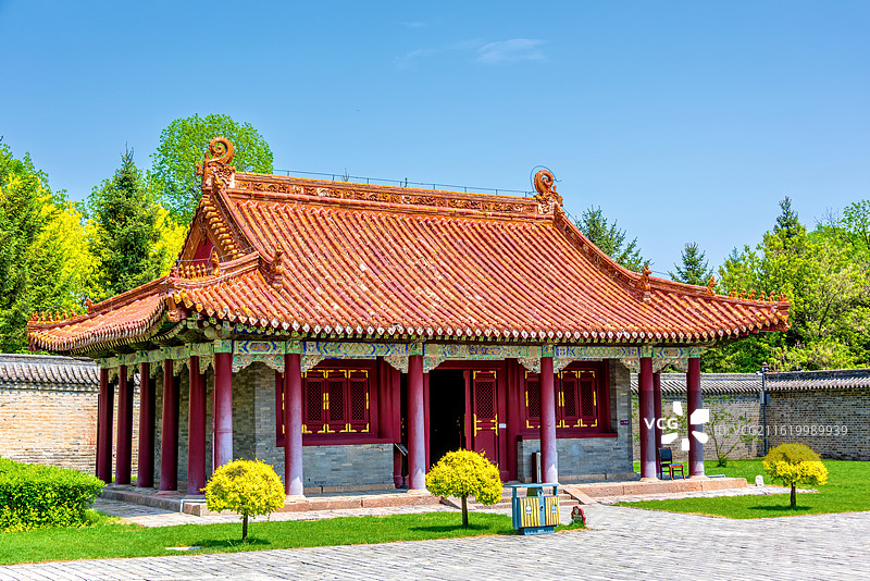 中国辽宁抚顺新宾清永陵图片素材