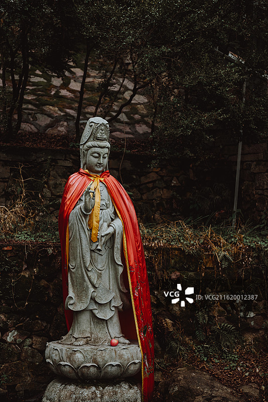 浙江嘉兴南北湖云岫庵图片素材