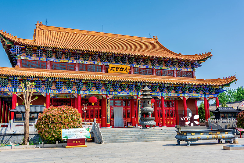 中国河北邯郸永年区广府古城甘露寺风光图片素材