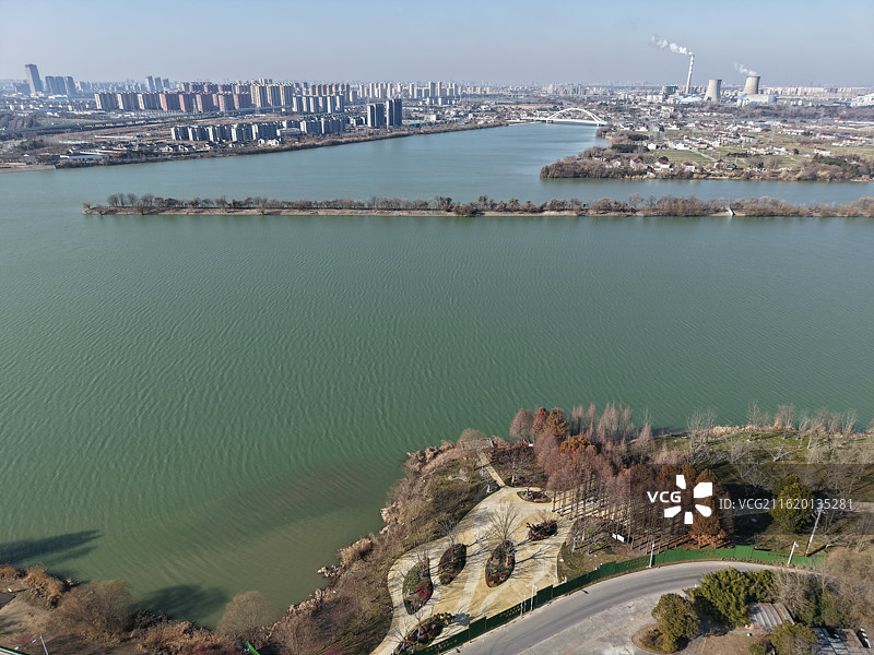 古邗沟遗迹风光·扬州市广陵区图片素材