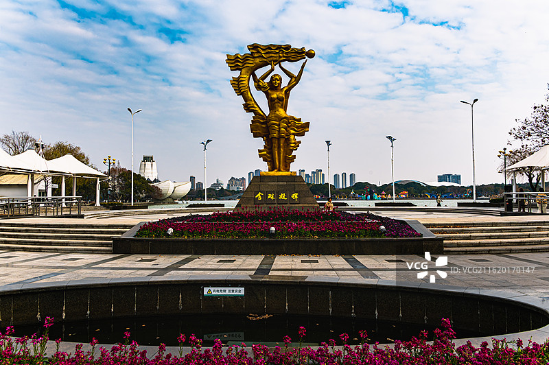 平湖东湖景区风景图片素材