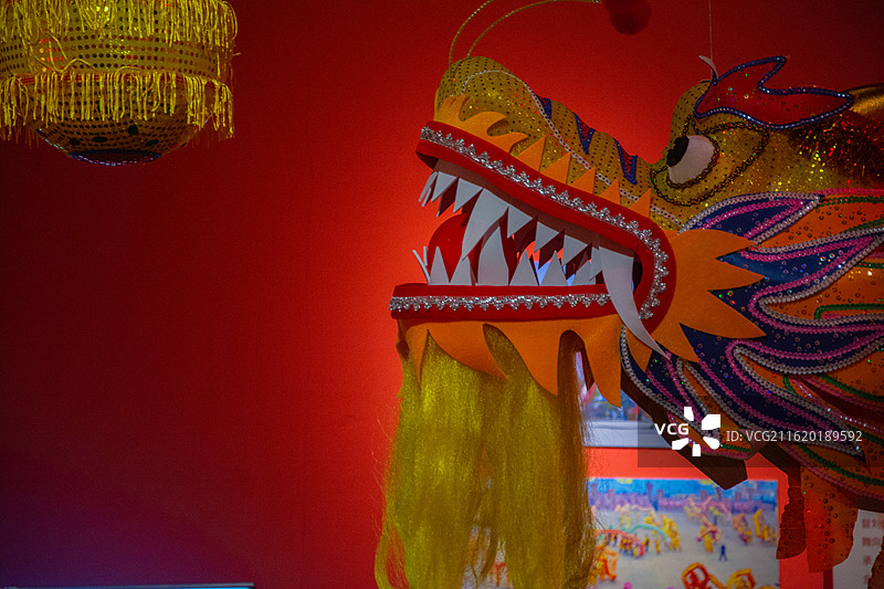 国家非遗大连金州龙舞图片素材