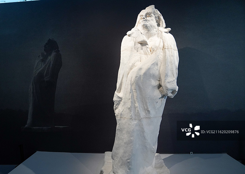 上海 罗丹艺术中心 罗丹 奥古斯特·罗丹 《巴尔扎克》 青铜图片素材