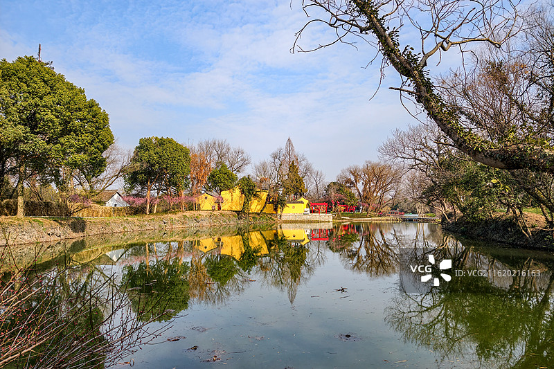 杭州市西湖区西溪湿地公园图片素材